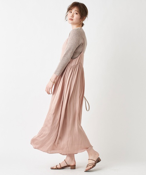 RIVE DROITE（リヴドロワ）の「デイリー使いにおすすめ　スクエアチューブサンダル（サンダル・レディース・ブラック/ベージュ/ブラウン・S/M/L）」の16枚目の写真