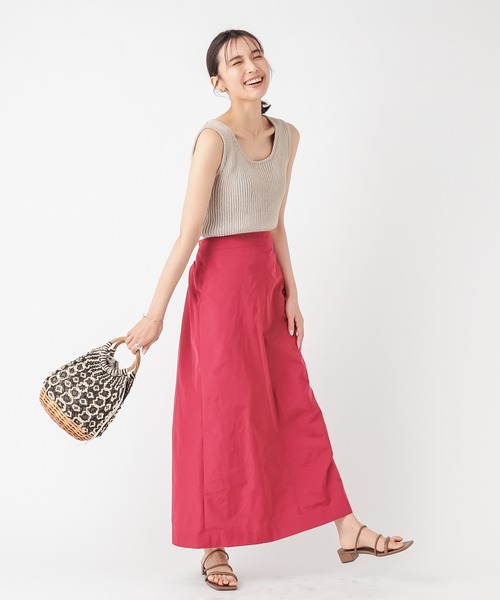 RIVE DROITE（リヴドロワ）の「デイリー使いにおすすめ　スクエアチューブサンダル（サンダル・レディース・ブラック/ベージュ/ブラウン・S/M/L）」の6枚目の写真