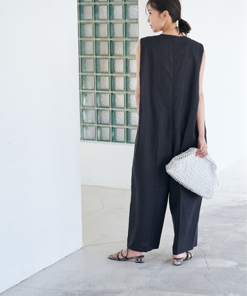 RIVE DROITE（リヴドロワ）の「デイリー使いにおすすめ　スクエアチューブサンダル（サンダル・レディース・ブラック/ベージュ/ブラウン・S/M/L）」の17枚目の写真