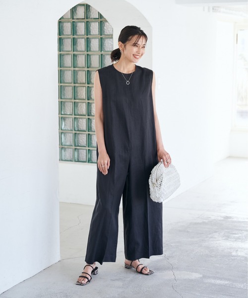 RIVE DROITE（リヴドロワ）の「デイリー使いにおすすめ　スクエアチューブサンダル（サンダル・レディース・ブラック/ベージュ/ブラウン・S/M/L）」の14枚目の写真