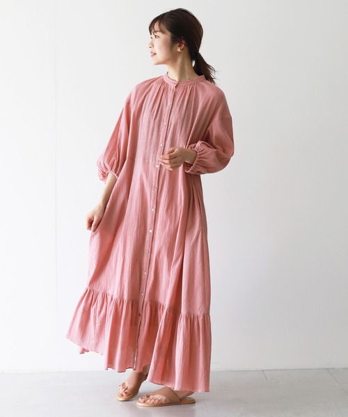 手洗い可能 ウォッシャブル楊柳フレアワンピース Slobe ワンピース ワンピース Iena スローブイエナ のファッション