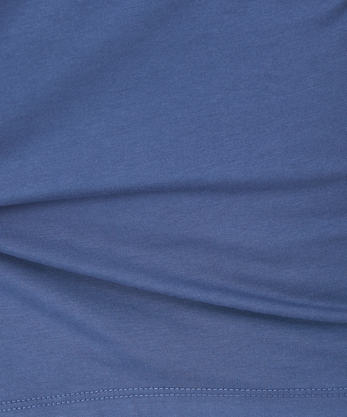 ABAHOUSE GRAY（アバハウスグレイ）の「【展開店舗限定】シルケット天竺 Vネック 半袖Tシャツ（Tシャツ/カットソー・メンズ・ブラック/ダークグリーン/ネイビー/ブラウン/ブルー/グレイッシュベージュ/ホワイト・46/48/50）」の14枚目の写真
