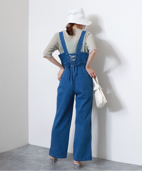 archives（アルシーヴ）の「シアー楊柳半袖プルオーバー（Tシャツ/カットソー・レディース・ピンクベージュ/ブルー/アイボリー/ミント/モカ/ブラック/レッド系その他/グレイッシュベージュ・MEDIUM）」の13枚目の写真