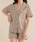 DAY CLOSET�i�f�C �N���[�[�b�g�j�́u���f�B�[�X ���g���`�F�b�N�������p�W���}���[���E�F�A �㉺2�_�Z�b�g�i���[���E�F�A/�p�W���}�j�v�b�u���E��