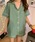 DAY CLOSET�i�f�C �N���[�[�b�g�j�́u���f�B�[�X ���g���`�F�b�N�������p�W���}���[���E�F�A �㉺2�_�Z�b�g�i���[���E�F�A/�p�W���}�j�v�b�O���[��