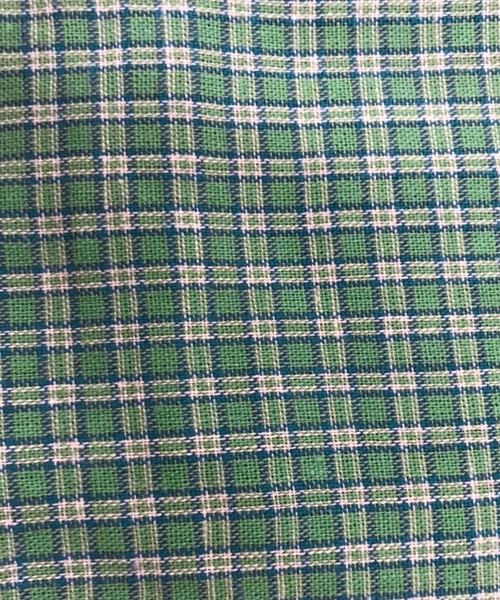 DAY CLOSET（デイ クローゼット）の「レディース レトロチェック柄半袖パジャマルームウェア 上下2点セット（ルームウェア/パジャマ・レディース・グリーン/イエロー/レッド/パープル/ブラウン・M/L）」の17枚目の写真