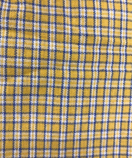 DAY CLOSET（デイ クローゼット）の「レディース レトロチェック柄半袖パジャマルームウェア 上下2点セット（ルームウェア/パジャマ・レディース・グリーン/イエロー/レッド/パープル/ブラウン・M/L）」の20枚目の写真