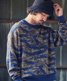 MARBLES | mn2346-CAMO DOUBLE JACQUARD KNIT  ニット(ニット/セーター)