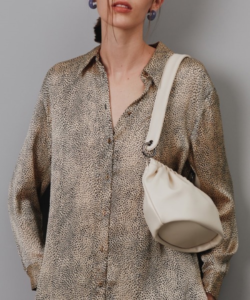 SAMO ONDOH(セイモオンド)の「【SAMO ONDOH 】エッグバッグS / egg Bag S(ショルダーバッグ・レディース・アイボリー/ミント・FREE)」の4枚目の写真