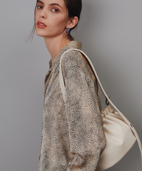 SAMO ONDOH(セイモオンド)の「【SAMO ONDOH 】エッグバッグS / egg Bag S(ショルダーバッグ・レディース・アイボリー/ミント・FREE)」の3枚目の写真