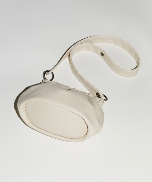 SAMO ONDOH(セイモオンド)の「【SAMO ONDOH 】エッグバッグS / egg Bag S(ショルダーバッグ・レディース・アイボリー/ミント・FREE)」の8枚目の写真