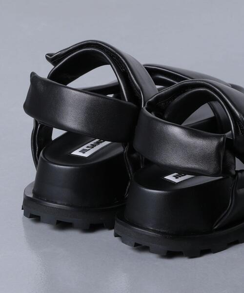 JIL SANDER(ジルサンダー)の「<JIL SANDER(ジル サンダー)>PLAT VELCRO サンダル ■■■(サンダル・レディース・ブラック・36/37/35/38)」の9枚目の写真