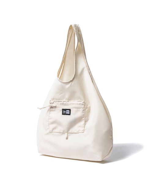 NEW ERA（ニューエラ）の「ニューエラ エコバッグ 22L（エコバッグ/サブバッグ・メンズ・ホワイト/ブラック/カーキ/ブラウン/アイボリー/グリーン・FREE）」の2枚目の写真