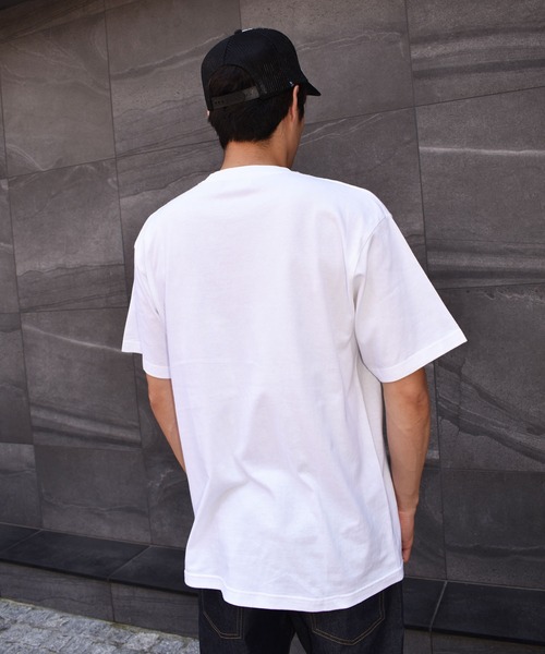DOUBLE STEAL(ダブルスティール)の「COLORFUL LOGO 半袖Tシャツ(Tシャツ/カットソー・メンズ・ホワイト/ブラック・MEDIUM/LARGE/X-LARGE/XX-LARGE)」の7枚目の写真