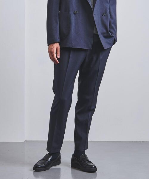 UNITED ARROWS（ユナイテッドアローズ）の「＜UNITED ARROWS "COZY"＞ ポリエステル/ツイル ギャザー イージー（その他パンツ・メンズ・ネイビー・SMALL/MEDIUM/LARGE/X-LARGE）」の2枚目の写真