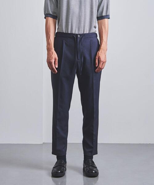 UNITED ARROWS（ユナイテッドアローズ）の「＜UNITED ARROWS "COZY"＞ ポリエステル/ツイル ギャザー イージー（その他パンツ・メンズ・ネイビー・SMALL/MEDIUM/LARGE/X-LARGE）」の6枚目の写真