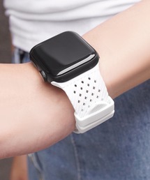 Apple Watch Band / アップルウォッチ バンド スポーツメッシュシリコン / Urban Coral
