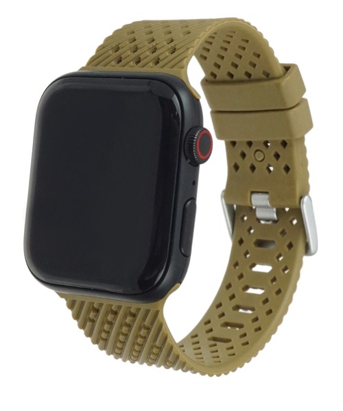 Urban Coral(アーバンコーラル)の「Apple Watch Band / アップルウォッチ バンド スポーツメッシュシリコン / Urban Coral(デジタル腕時計・レディース・ホワイト/ブラック/グレー/カーキ/ライム/ネイビー/コーラルピンク/マジェンタ・40mm/44mm)」の4枚目の写真