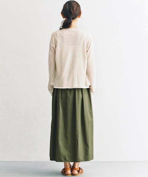 and myera（アンド マイラ）の「ａｎｄ　ｍｙｅｒａ　タイプライタースカート（スカート・レディース・ブラック/カーキ・SMALL/MEDIUM/LARGE/X-LARGE）」の20枚目の写真