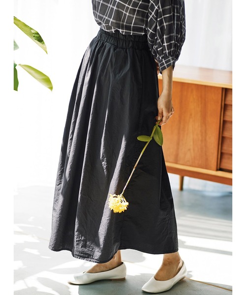 and myera（アンド マイラ）の「ａｎｄ　ｍｙｅｒａ　タイプライタースカート（スカート・レディース・ブラック/カーキ・SMALL/MEDIUM/LARGE/X-LARGE）」の22枚目の写真