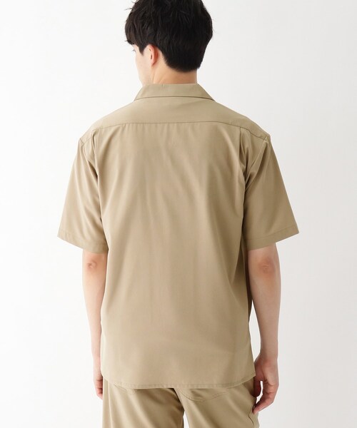 BASECONTROL(ベースコントロール)の「◆CREATION CUBE セットアップ対応 ストレッチオープンカラーシャツ(シャツ/ブラウス・メンズ・グレー/ブラック/グリーン/ベージュ/オレンジ・02/03/04)」の12枚目の写真