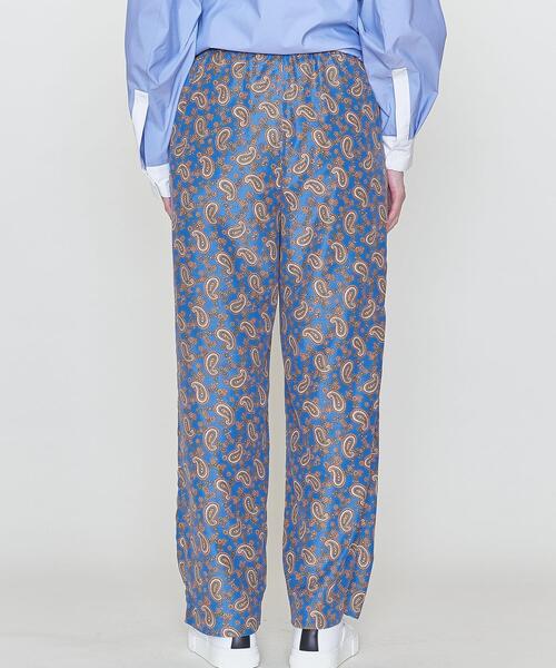 ASTRAET（アストラット）の「＜ASTRAET（アストラット）＞ペイズリー イージー ワイドパンツ（その他パンツ・レディース・イエロー/コバルトブルー・1/0/00）」の5枚目の写真