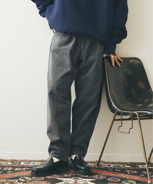 JOURNAL STANDARD（ジャーナルスタンダード）の「【殿堂入りベストセラー】デニムトレイルバルーンパンツ（デニムパンツ・メンズ・ブルー系その他/ブラック系その他2/ブラック系その他/ブルー系その他2/ナチュラル・SMALL/LARGE/MEDIUM）」の2枚目の写真