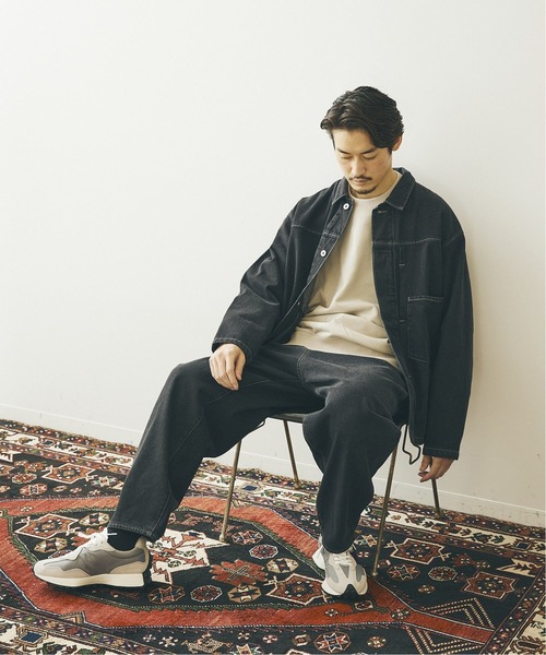 JOURNAL STANDARD（ジャーナルスタンダード）の「【殿堂入りベストセラー】デニムトレイルバルーンパンツ（デニムパンツ・メンズ・ブルー系その他/ブラック系その他2/ブラック系その他/ブルー系その他2/ナチュラル・SMALL/LARGE/MEDIUM）」の6枚目の写真