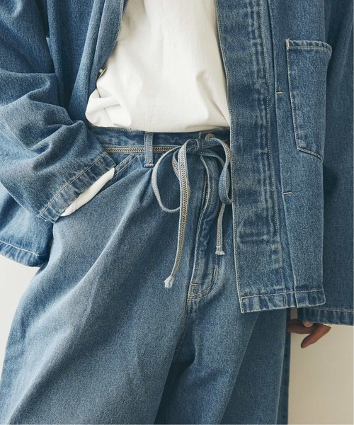 JOURNAL STANDARD（ジャーナルスタンダード）の「【殿堂入りベストセラー】デニムトレイルバルーンパンツ（デニムパンツ・メンズ・ブルー系その他/ブラック系その他2/ブラック系その他/ブルー系その他2/ナチュラル・SMALL/LARGE/MEDIUM）」の8枚目の写真