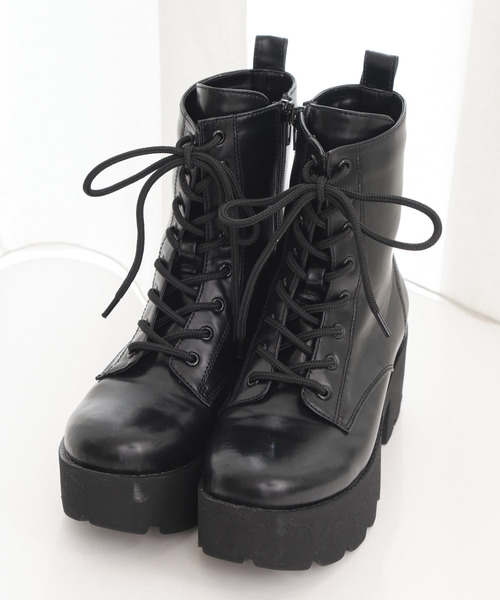 TITTY&CO.（ティティーアンドコー）の「スピンドルショートブーツ（ブーツ・レディース・ブラック/ブラウン・SMALL/MEDIUM/LARGE）」の11枚目の写真