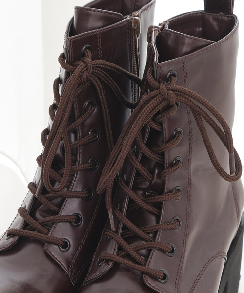 TITTY&CO.（ティティーアンドコー）の「スピンドルショートブーツ（ブーツ・レディース・ブラック/ブラウン・SMALL/MEDIUM/LARGE）」の8枚目の写真