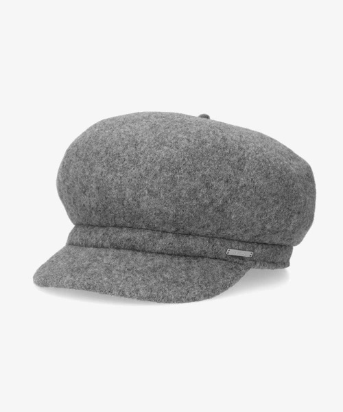OVERRIDE（オーバーライド）の「OVERRIDE BS JOURNAL CASQUETTE（キャスケット・レディース・ブラック/ベージュ/ブラウン/グレー/ブロンズ・M/57.5cm）」の2枚目の写真