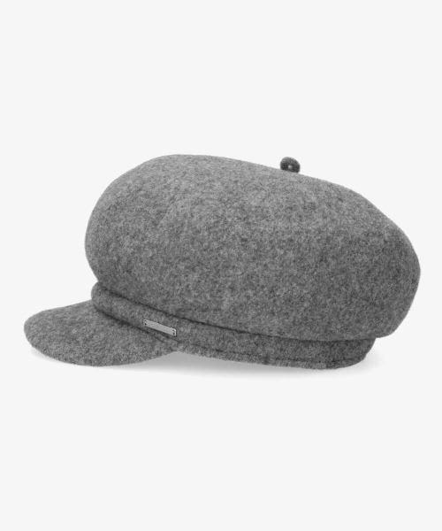 OVERRIDE（オーバーライド）の「OVERRIDE BS JOURNAL CASQUETTE（キャスケット・レディース・ブラック/ベージュ/ブラウン/グレー/ブロンズ・M/57.5cm）」の10枚目の写真