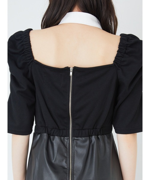 Jamie エーエヌケー（ジェイミーエーエヌケー）の「コケティッシュワンピース（ワンピース・レディース・ブラック/A・M）」の8枚目の写真