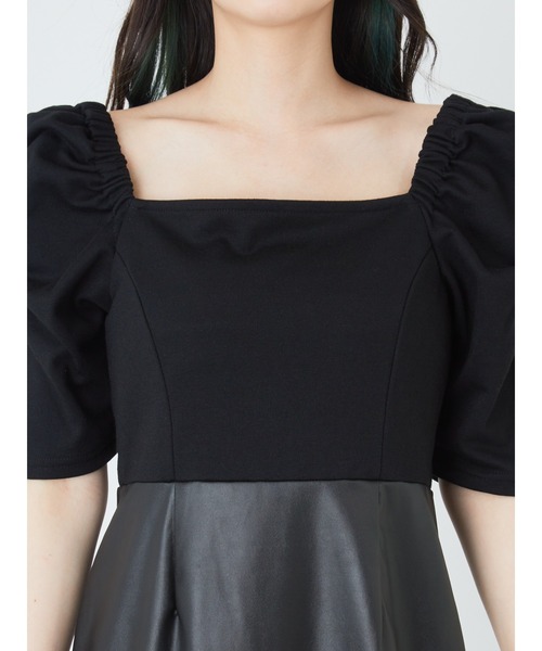 Jamie エーエヌケー（ジェイミーエーエヌケー）の「コケティッシュワンピース（ワンピース・レディース・ブラック/A・M）」の10枚目の写真