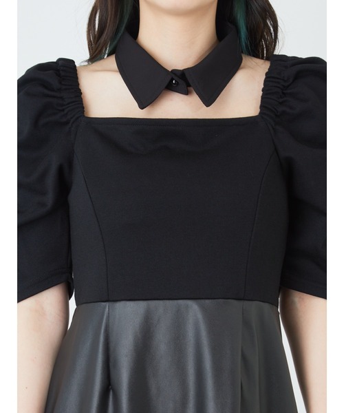 Jamie エーエヌケー（ジェイミーエーエヌケー）の「コケティッシュワンピース（ワンピース・レディース・ブラック/A・M）」の9枚目の写真