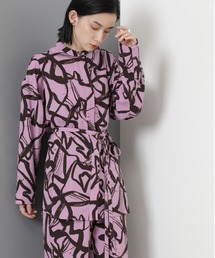 (mici)ブラッシュプリントシャツ