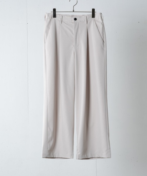 ADAMASTE（アダマスト）の「ワンタックベーシックワイドパンツ（その他パンツ・メンズ・ホワイト/ブラック・SMALL/MEDIUM/LARGE）」の11枚目の写真