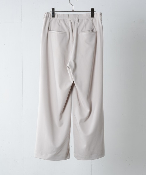 ADAMASTE（アダマスト）の「ワンタックベーシックワイドパンツ（その他パンツ・メンズ・ホワイト/ブラック・SMALL/MEDIUM/LARGE）」の12枚目の写真