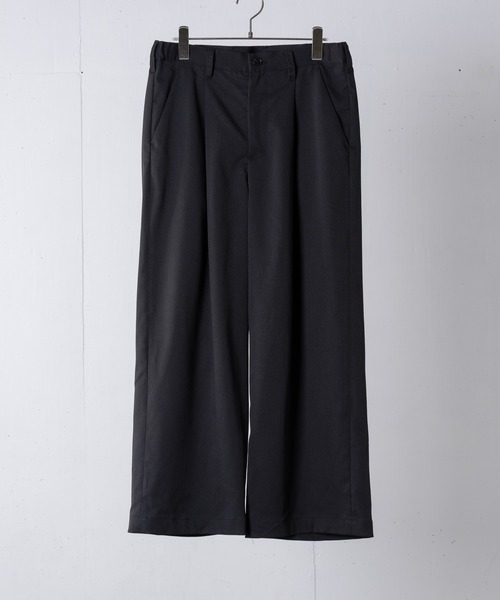 ADAMASTE（アダマスト）の「ワンタックベーシックワイドパンツ（その他パンツ・メンズ・ホワイト/ブラック・SMALL/MEDIUM/LARGE）」の19枚目の写真