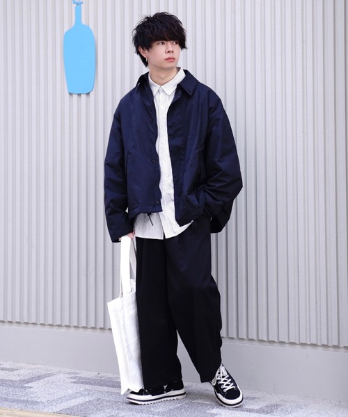 ADAMASTE（アダマスト）の「ワンタックベーシックワイドパンツ（その他パンツ・メンズ・ホワイト/ブラック・SMALL/MEDIUM/LARGE）」の21枚目の写真