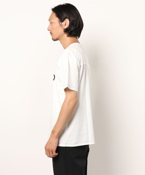 ANREALAGE（アンリアレイジ）の「ANREALAGE(アンリアレイジ) GROUND print t-shirts（Tシャツ/カットソー・メンズ・ホワイト/ブラック・46/48）」の4枚目の写真