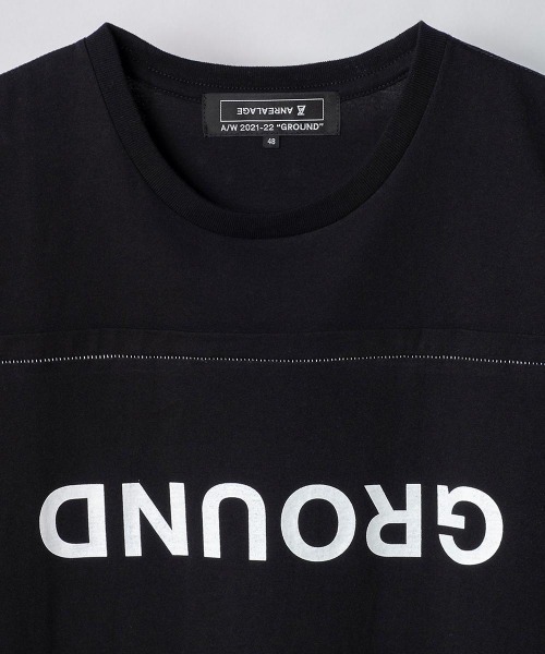 ANREALAGE（アンリアレイジ）の「ANREALAGE(アンリアレイジ) GROUND print t-shirts（Tシャツ/カットソー・メンズ・ホワイト/ブラック・46/48）」の14枚目の写真