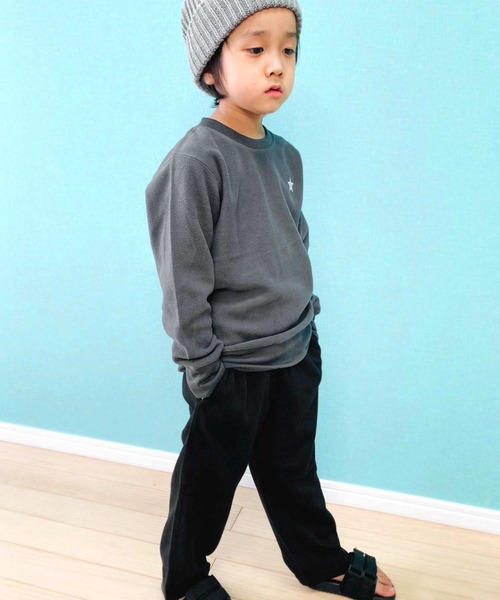 THE CASUAL（カジュアル）の「ダンボール シェフ パンツ ボトム キッズ（スウェットパンツ・キッズ・ブラウン系その他/ブラウン/ベージュ系その他/ブラック/ネイビー系/ベージュ系その他2/グレー系その他/杢グレー/ホワイト系その他/ベージュ・130cm/100cm/120cm/140cm/160cm/110cm/150cm）」の18枚目の写真