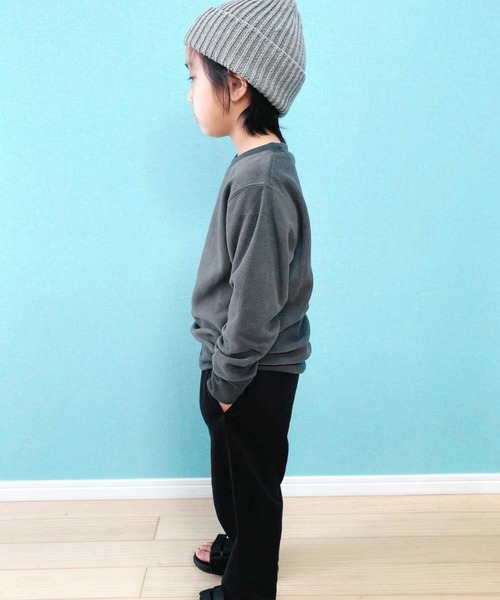 THE CASUAL（カジュアル）の「ダンボール シェフ パンツ ボトム キッズ（スウェットパンツ・キッズ・ブラウン系その他/ブラウン/ベージュ系その他/ブラック/ネイビー系/ベージュ系その他2/グレー系その他/杢グレー/ホワイト系その他/ベージュ・130cm/100cm/120cm/140cm/160cm/110cm/150cm）」の19枚目の写真