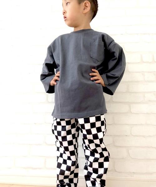 THE CASUAL（カジュアル）の「ダンボール シェフ パンツ ボトム キッズ（スウェットパンツ・キッズ・ブラウン系その他/ブラウン/ベージュ系その他/ブラック/ネイビー系/ベージュ系その他2/グレー系その他/杢グレー/ホワイト系その他/ベージュ・130cm/100cm/120cm/140cm/160cm/110cm/150cm）」の21枚目の写真