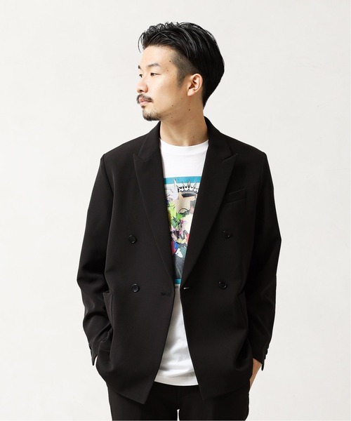 エディフィス417 ダブルセットアップ 417 EDIFICE｜T/Rツイル ダブルワイドセットアップ | Rakuten