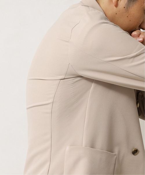 417 EDIFICE（フォーワンセブンエディフィス）の「【ジャケット+パンツの2点セット】4wayダブルクロス ダブルジャケットセットアップ（セットアップ・メンズ・ブラック/ブラウン/ベージュ/ネイビー・SMALL/MEDIUM/LARGE/X-LARGE/XX-LARGE）」の17枚目の写真