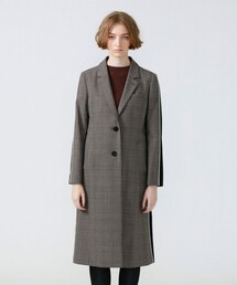 LOVELESS（ラブレス）の「グレンチェックコンビ チェスターコート