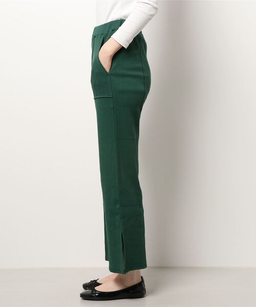 チチカカ（チチカカ）の「ワッフルｘテレコスリットパンツ（その他パンツ・レディース・ブラウン/グリーン・FREE）」の21枚目の写真